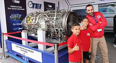 TEI'nin millî motorları TEKNOFEST Kıbrıs'ta Kıbrıslılarla buluştu