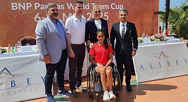 Tekerlekli Sandalye Tenisi BNP Paribas Dünya Takım Kupası'nın basın toplantısı yapıldı