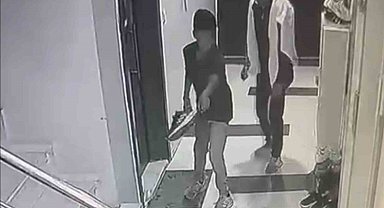 Tekirdağ'da çocuk hırsızlar zıplayarak kaçtı