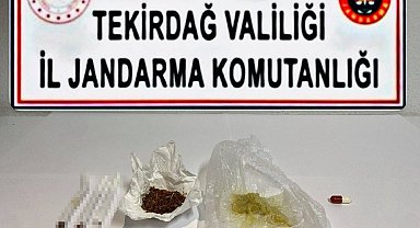 Tekirdağ'da jandarmadan 4 ilçede uyuşturucu ve silah operasyonu