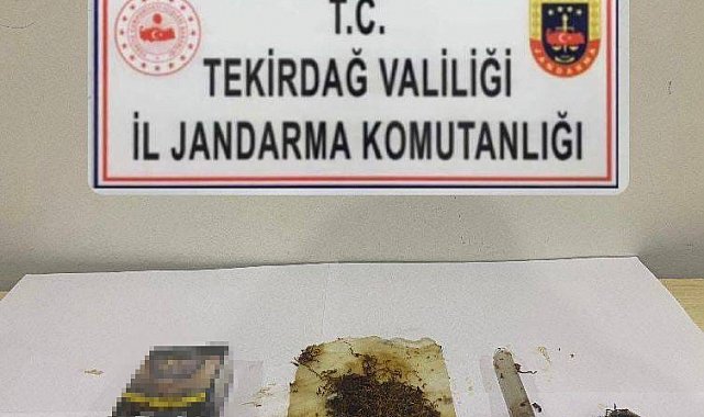 Tekirdağ'da jandarmadan 6 adrese uyuşturucu operasyonu: 11 gözaltı