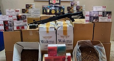 Tekirdağ'da kaçak tütün ve sigara operasyonu