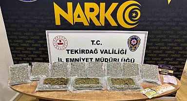 Tekirdağ'da uyuşturucu operasyonlarında 10 kişi tutuklandı