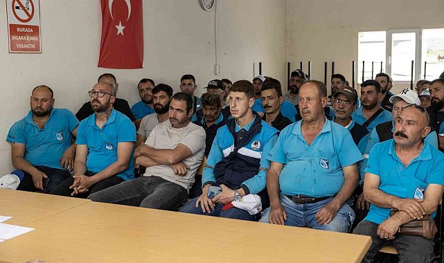 Temizlik personeline 'Öfke kontrolü ve stres yönetimi' eğitimi verildi