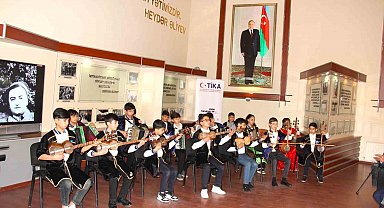 TİKA'dan Azerbaycan'da genç yeteneklerin eğitimine destek