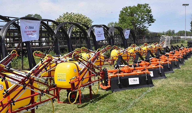TİKA'dan Kuzey Makedonya'daki çiftçilere destek