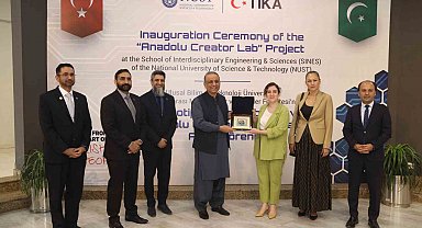 TİKA'dan Pakistan'da geleceğin mühendislerine teknolojik destek