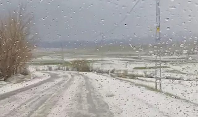 Tokat'ta "Kar bu kadar yağmadı" diyerek o anları kayda aldı
