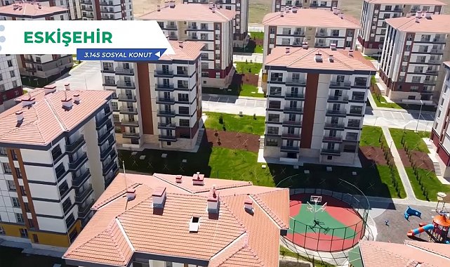 TOKİ'nin yaptığı 3 bin 145 konutun anahtar teslimleri sürüyor
