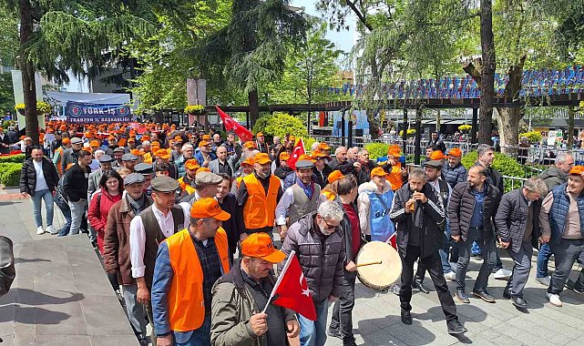 Trabzon'da 1 Mayıs kutlamaları