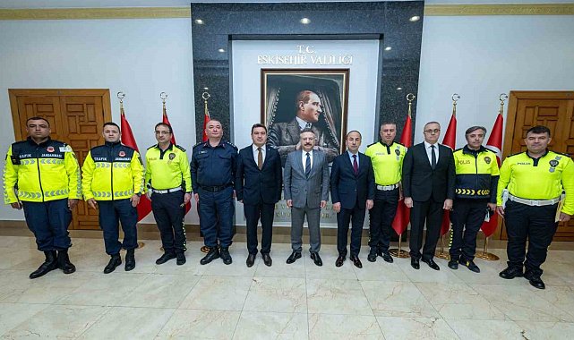 Trafik personeline başarı belgesi verildi