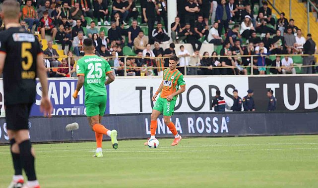 Trendyol Süper Lig: Alanyaspor: 1 - Kayserispor: 1
