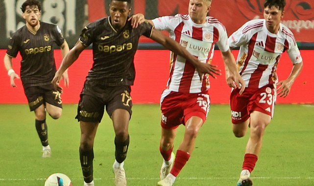 Trendyol Süper Lig: Antalyaspor: 0 - Trabzonspor: 2