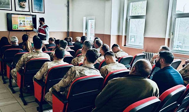 Tunceli'de biokaçakçılıkla mücadele farkındalık eğitimi