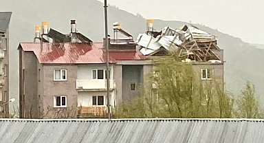 Tunceli'de fırtına nedeniyle hasar tespitine başlandı