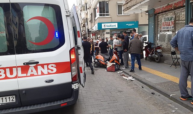 Turgutlu'da 3 motosiklet kafa kaya çarpıştı: 2 yaralı
