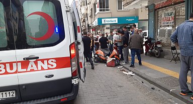 Turgutlu'da 3 motosiklet kafa kaya çarpıştı: 2 yaralı