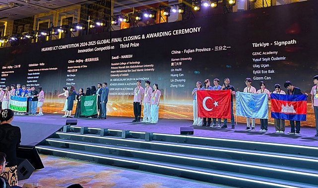 Türk gençlerden Çin'de büyük başarı