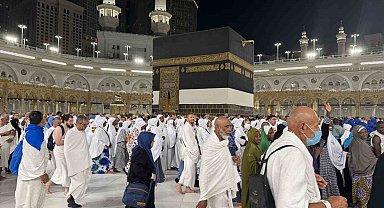 Türk hacı adaylarının 65 bini mübarek topraklara geldi