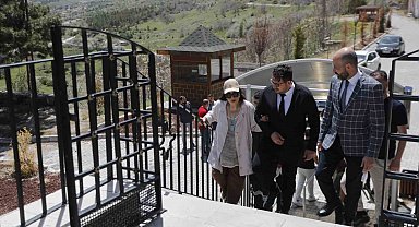 Türkan Şoray, 52 sonra "Mahpus" filminin çekildiği mekanı gezdi