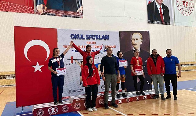 Türkiye Şampiyonası'ndan 4 madalya ile döndüler