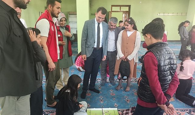 Tutak'ta "ÇEDES" Projesi kapsamında öğrencilerle Gençlik Buluşması