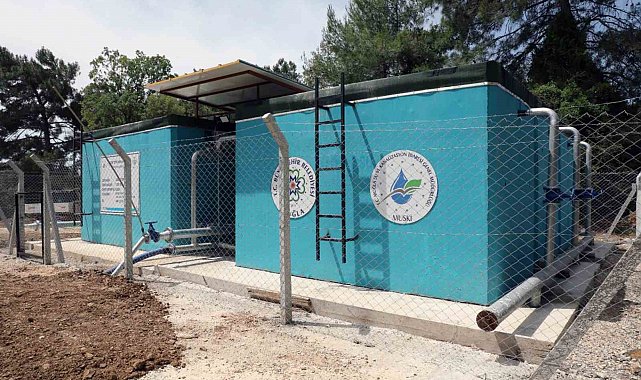 Ula'da içme suyu depoları yenilendi