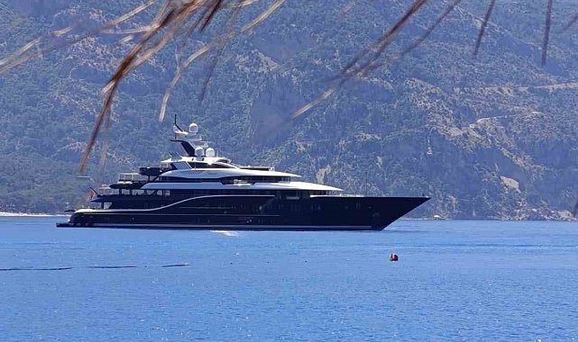 Ultra lüks yat 'Solandge' Fethiye'de