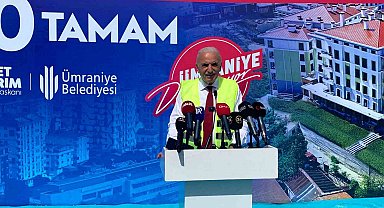 Ümraniye'de kentsel dönüşüm hızla devam ediyor: Örnek daireler ziyarete açıldı
