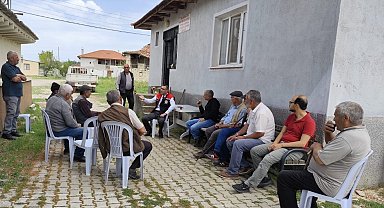 Uşak Tarım ve Orman Müdürlüğü çiftçilerle bir araya geldi