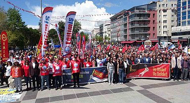 Uşak'ta 1 Mayıs Emek ve Dayanışma Günü etkinliklerle kutlandı