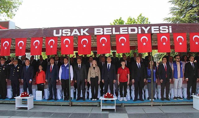Uşak'ta 19 Mayıs Atatürk'ü Anma, Gençlik ve Spor Bayramı coşkuyla kutlandı