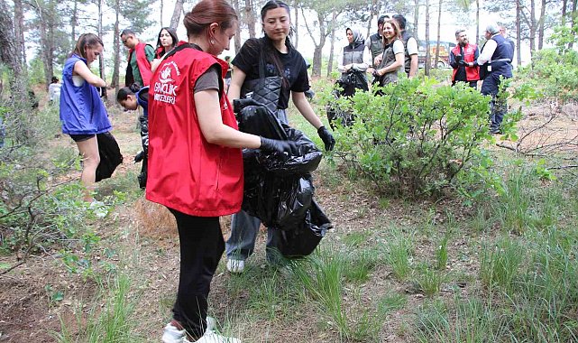 Uşak'ta 'Orman Benim' etkinliği düzenlendi
