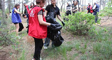 Uşak'ta 'Orman Benim' etkinliği düzenlendi