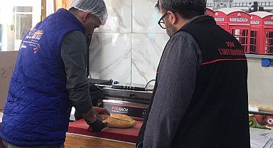 Uşak'ta gıda üretimi ve satış yapan işletmelere sıkı denetim