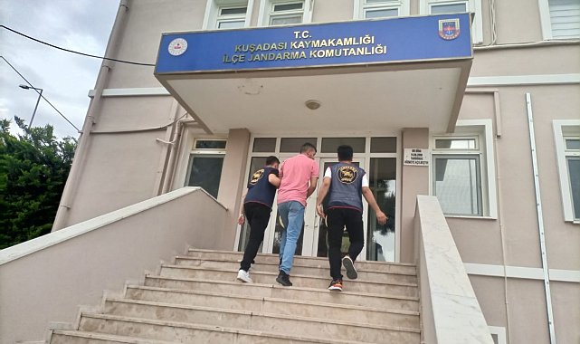 Uyuşturucu suçundan aranan şahıs Kuşadası'nda yakalandı