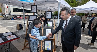 Vali Aksoy'dan Engelsiz Hayır Panayırı'na ziyaret