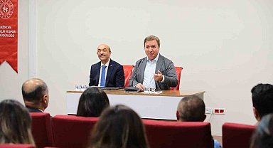 Vali Aydoğdu öğretmenlerle bir araya geldi