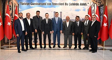 Vali Çiftçi, muhtarları kabul etti