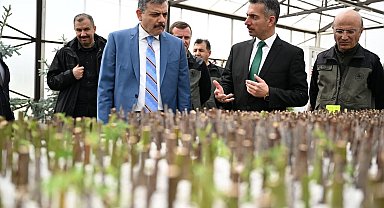 Vali Çiftçi, Orman Bölge Müdürlüğünü ziyaret eti