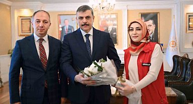 Vali Çiftçi'ye gençlik haftası ziyareti