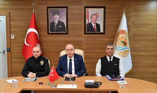 Vali Coşkun 2025 Nisan ayı asayiş verilerini paylaştı