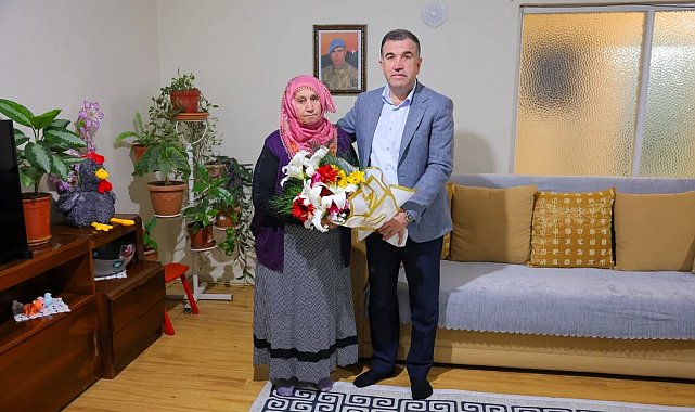 Vali Eldivan, şehit annesi ve Kıbrıs Gazisini ziyaret etti