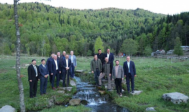 Vali Hacıbektaşoğlu Gümeli'de anıt ağaçları ve yaylaları inceledi