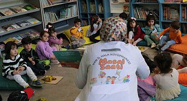 Van Halk Kütüphanesi'nden çocuklar için masal saati