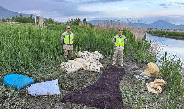 Van'da 3 ton 370 kilogram inci kefali ele geçirildi