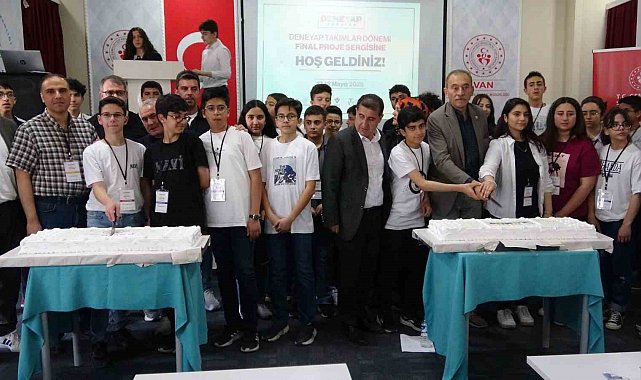 Van'da DENEYAP Türkiye final sergisi düzenlendi