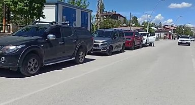 Van'da inci kefali av yasağı için 18 araç kiralandı