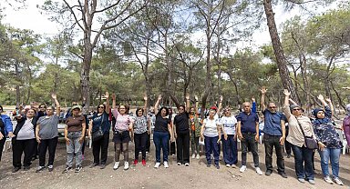 Vatandaşlar, 'Sağlık İçin Hareket Et Günü'nde doğada buluştu