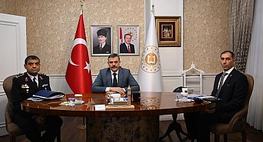 VKS ile toplantıya katıldılar